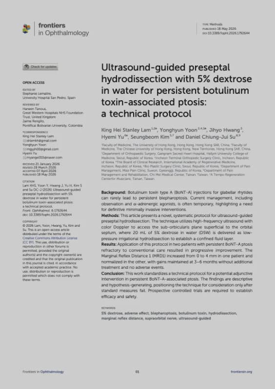 Cover of a research paper on Radiesse